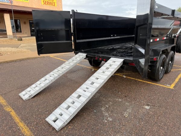 14x83 IronBull Tandem Axle Dump, 15K GVWR, 48" Sides, Pro Tarp