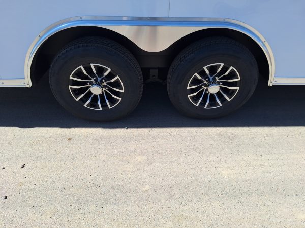 20x8.5 Jasper SE Car Hauler, 10K GVWR, Ramp Door, A/C, White Wall / Ceiling, RTP Floor