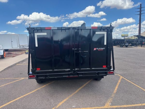 16x83 Tandem Axle, Dump/Landscape Combo, 14K GVWR, 48" sides