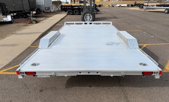 18X102 Tandem Axle, Wide Body W/ Drive-Over-Fenders, Aluminum, 10K GVWR (WB18H-TA-EL-DOF-R-RR-RTD) - Image 4