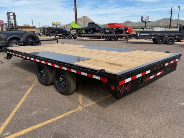 18x102 Ironbull Tandem Axle ,14K GVWR, 10" I-Beam, Deckover
