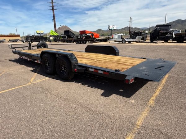 24x83 Ironbull Tandem Axle, 14K GVWR, Low-Pro Gravity Tilt