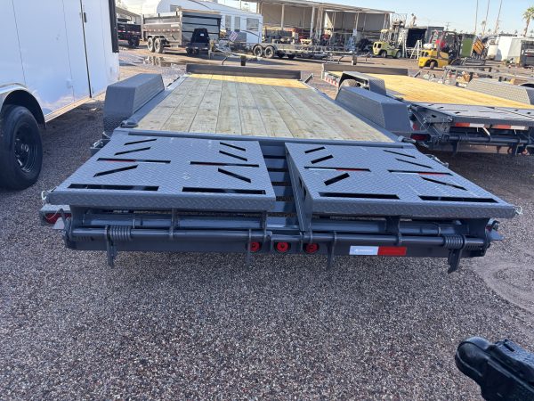 20x83 IronBull, Tandem Axle, 14K GVWR, Rampage Ramps