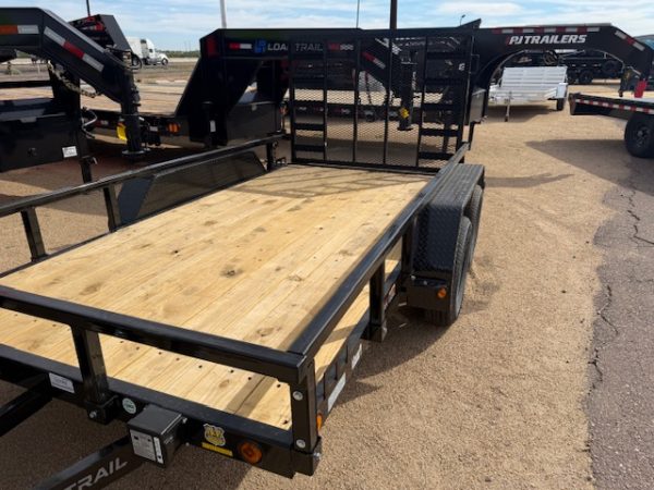 12x72 Tandem Axle, 7K GVWR, Utility (4" Channel Frame)