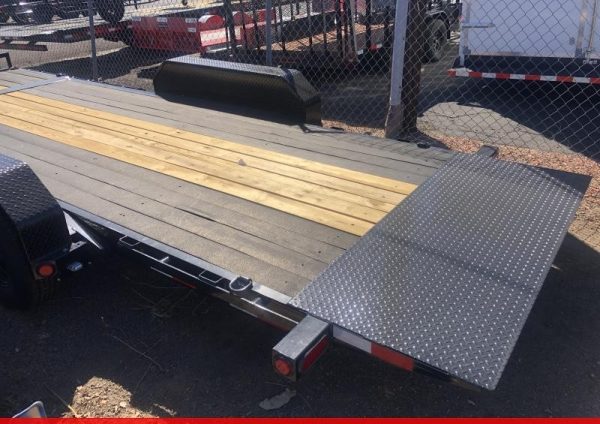 20x83" Equipment Tilt, 14K GVWR, 14PLY, Blackwood Deck