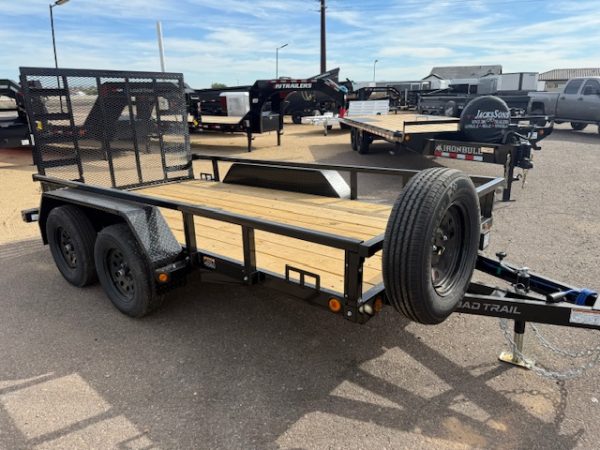 12x72 Tandem Axle, 7K GVWR, Utility (4" Channel Frame)