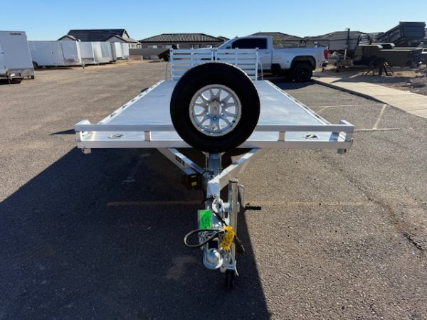 20x102 All Aluminum, 10K GVWR, Tandem Axle Deckover (1020H-TA-BT-DT-RR-RTD)
