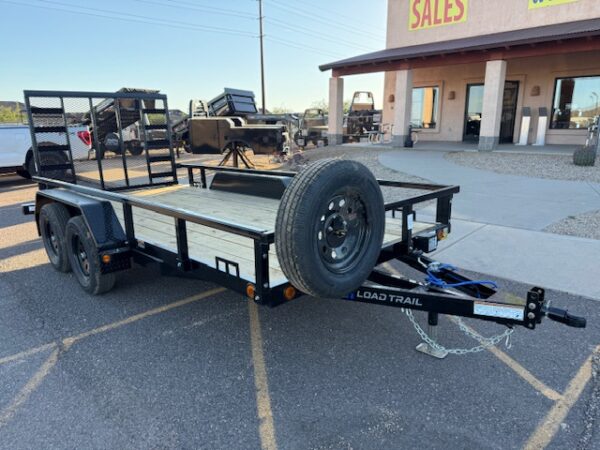14x72 Tandem Axle, 7K GVWR, Utility (4" Channel Frame)