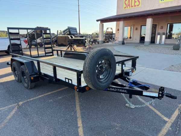 14x72 Tandem Axle, 7K GVWR, Utility (4" Channel Frame)