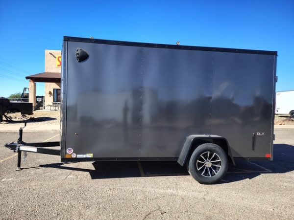 12x6 Indigo DLX, 3K GVWR, Double Doors