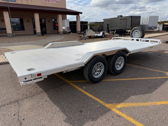 18X102 Tandem Axle, Wide Body W/ Drive-Over-Fenders, Aluminum, 10K GVWR (WB18H-TA-EL-DOF-R-RR-RTD) - Image 3