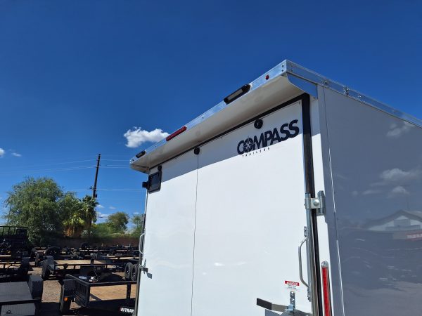 20x8.5 Jasper SE Car Hauler, 10K GVWR, Ramp Door, A/C, White Wall / Ceiling, RTP Floor