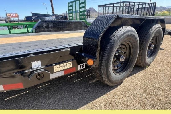 16x83x6" Channel, Equipment Tilt, 14K GVWR, 14PLY, Blackwood Deck