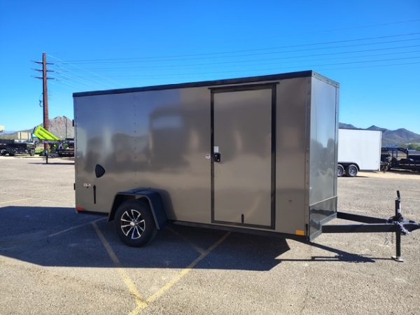 12x6 Indigo DLX, 3K GVWR, Double Doors