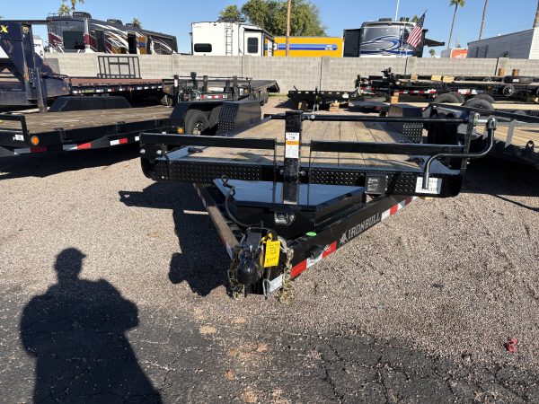 20x83 IronBull Tandem Axle, 14K GVWR, Low-Pro Gravity Tilt
