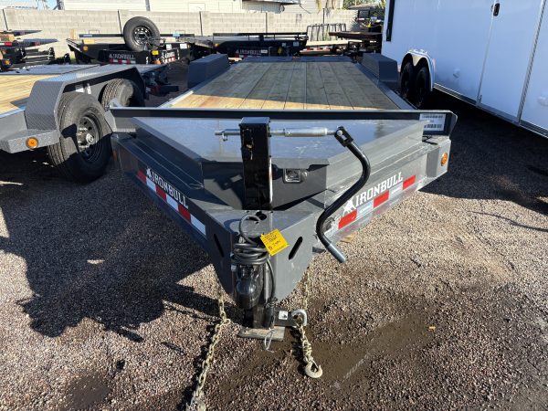 20x83 IronBull, Tandem Axle, 14K GVWR, Rampage Ramps