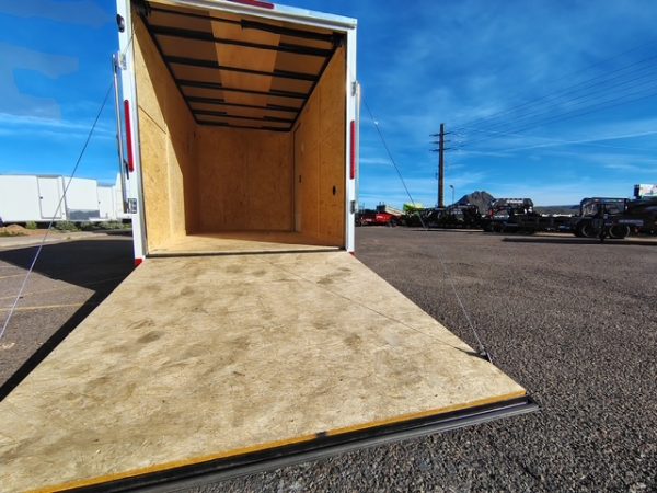 12x6 Indigo DLX, 3K GVWR, Ramp Door