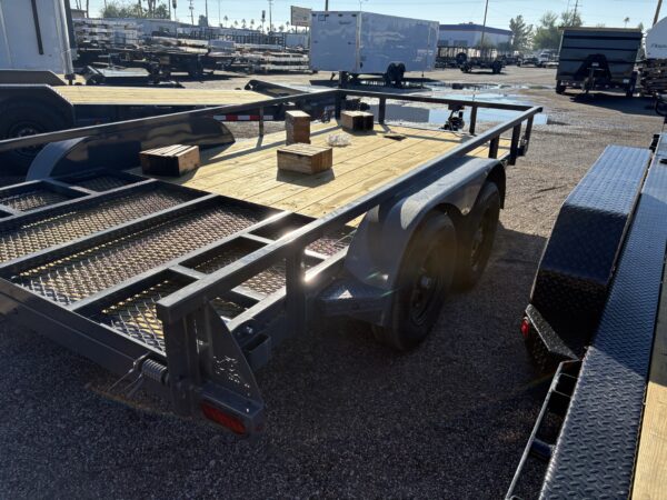 14x83 IronBull Tandem Axle Utility, 7K GVWR