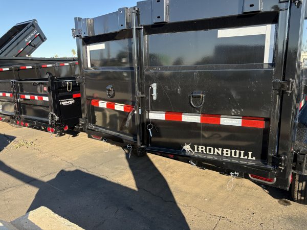 14x83 IronBull Tandem Axle Dump, 14K GVWR, 48" Sides