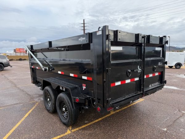 14x83 IronBull Tandem Axle Dump, 15K GVWR, 48" Sides, Pro Tarp