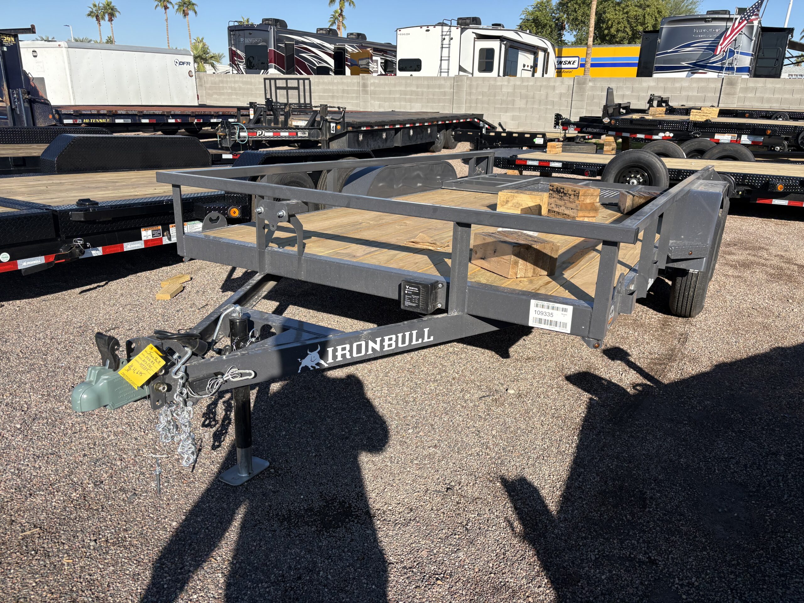 14x83 IronBull Tandem Axle Utility, 7K GVWR - Image 3