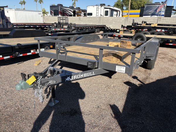 14x83 IronBull Tandem Axle Utility, 7K GVWR