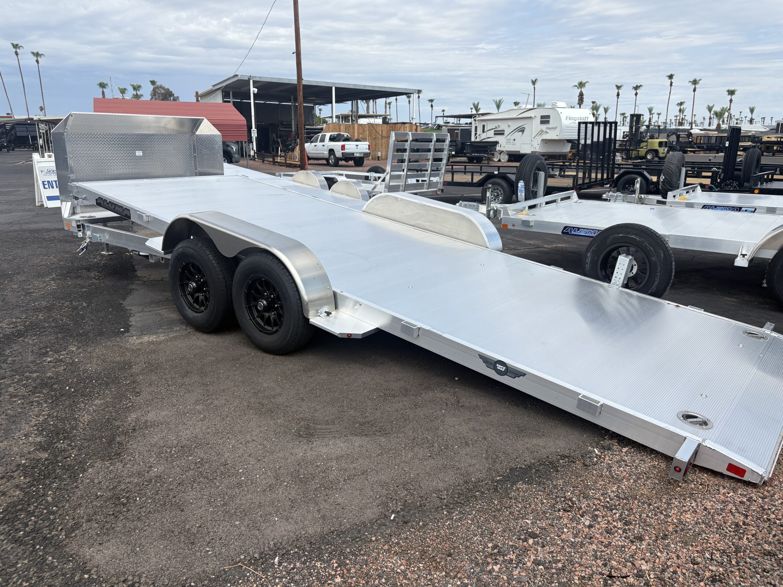 20x82 All Aluminum, 10K GVWR, Tandem Axle, Tilt (8220H-ANV-TILT-TA-EL) - Image 4