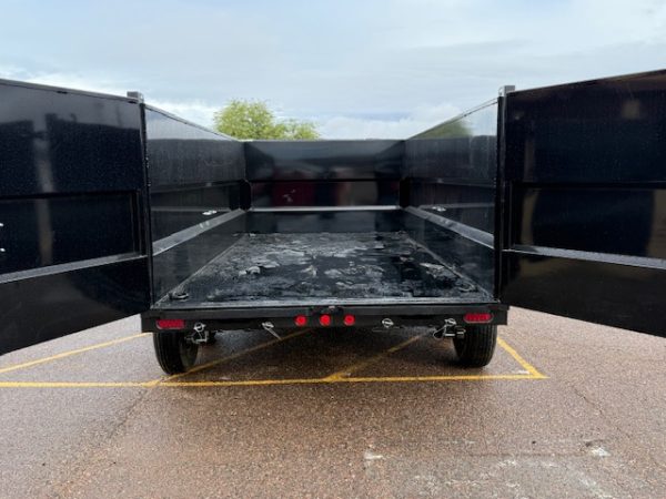 14x83 IronBull Tandem Axle Dump, 15K GVWR, 48" Sides, Pro Tarp