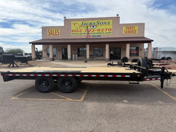 18x102 Ironbull Tandem Axle ,14K GVWR, 10" I-Beam, Deckover