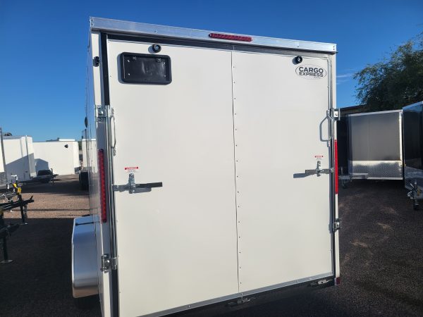 16x7 EX DLX, 7K GVWR, Ramp Door - DMG to Fender Discounted
