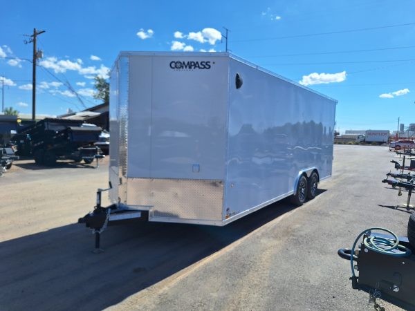 20x8.5 Jasper SE Car Hauler, 10K GVWR, Ramp Door, A/C, White Wall / Ceiling, RTP Floor