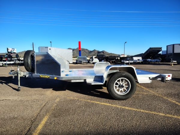 MC210 Motorcycle Trailer, 3K GVWR, Single Axle (MC210S-R-RTD)