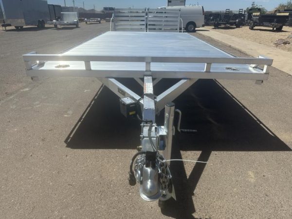20x102 All Aluminum, 10K GVWR, Tandem Axle Deckover (1020H-TA-BT-DT-RR-RTD)