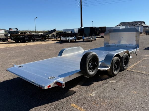 18x82 All Aluminum, 7K GVWR, Tandem Axle, Tilt (8218ANV-TILT-TA-EL-RTD)