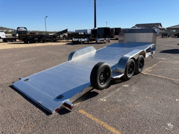 18x82 All Aluminum, 7K GVWR, Tandem Axle, Tilt (8218ANV-TILT-TA-EL-RTD)