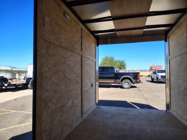 12x6 Indigo DLX, 3K GVWR, Double Doors