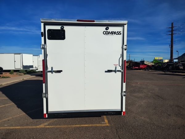 12x6 Indigo DLX, 3K GVWR, Ramp Door
