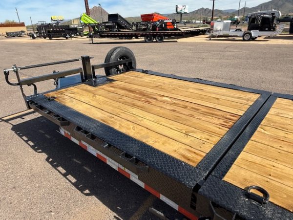 24x83 Ironbull Tandem Axle, 14K GVWR, Low-Pro Gravity Tilt
