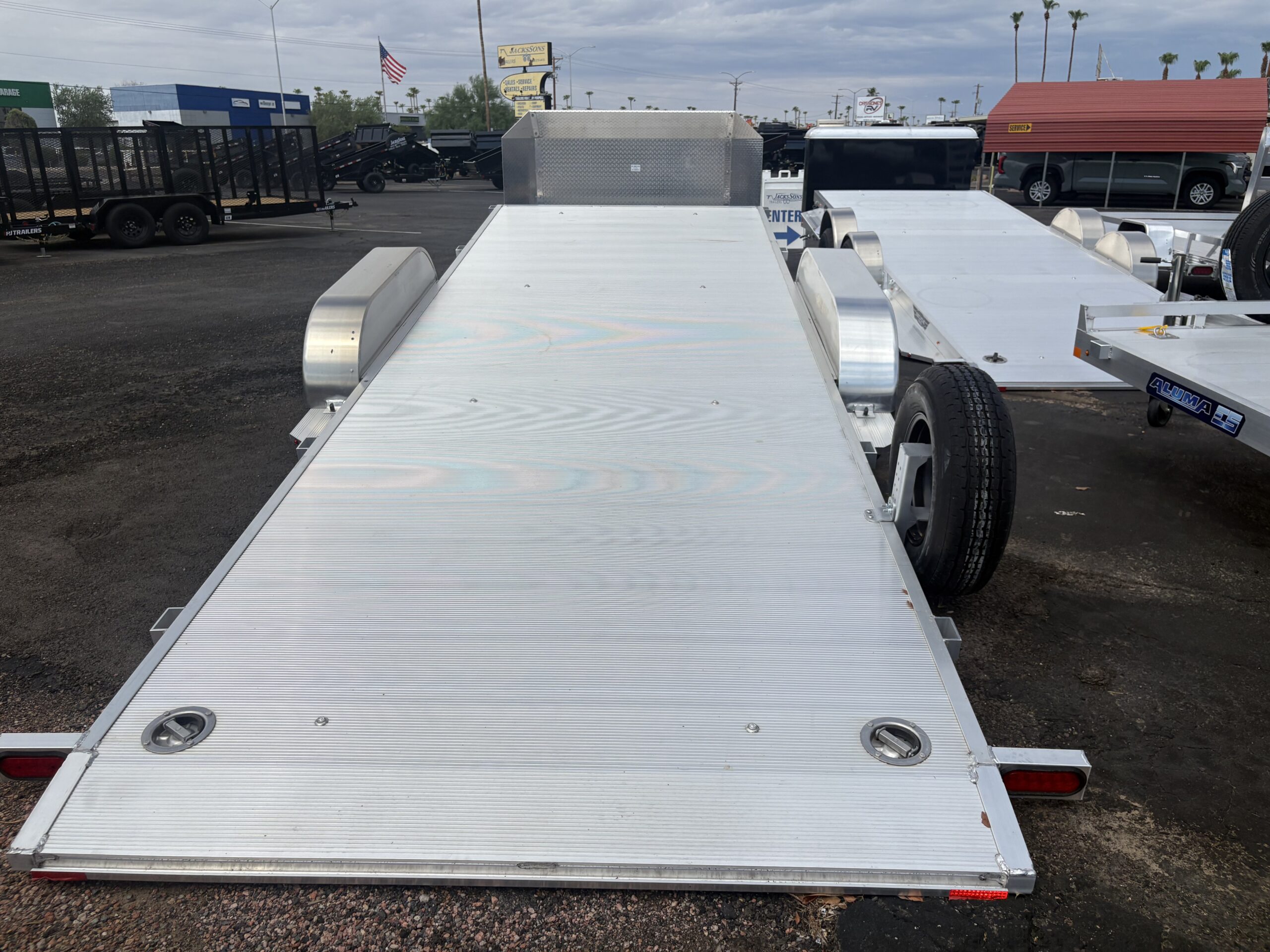 20x82 All Aluminum, 10K GVWR, Tandem Axle, Tilt (8220H-ANV-TILT-TA-EL) - Image 3
