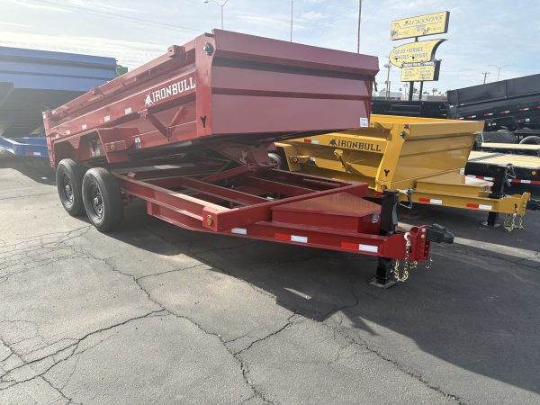 14x83 IronBull Tandem Axle Dump, 14K GVWR, 24" Sides