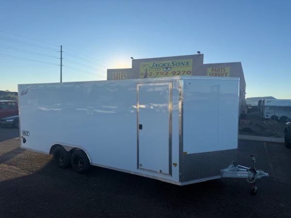 20x8.5 All Aluminum XLT-P Car Hauler, 7K GVWR, Ramp Door