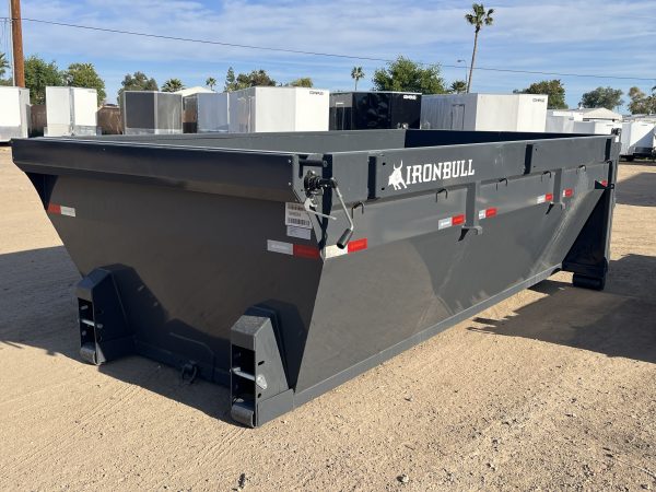 14x83 Ironbull Rolloff Dump Bin, 48" Sides