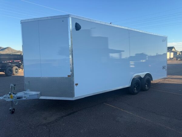 20x8.5 All Aluminum XLT-P Car Hauler, 7K GVWR, Ramp Door