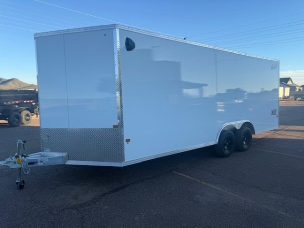 20x8.5 All Aluminum XLT-P Car Hauler, 7K GVWR, Ramp Door