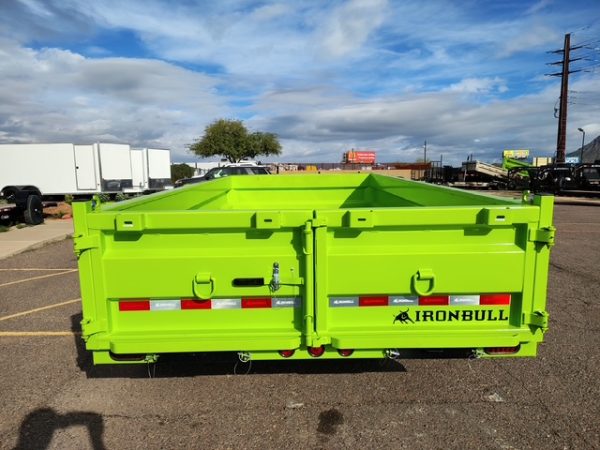 14x83 IronBull Tandem Axle Dump, 14K GVWR, 24" Sides