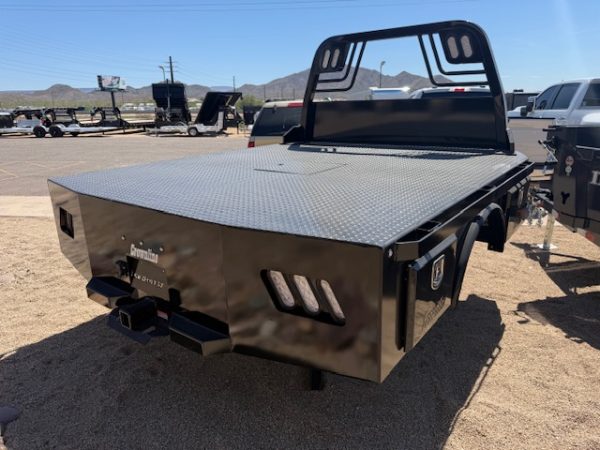 Crownline SKD57 Skirted, Dual-Wheel, Long Bed, Black Boxes (8′ 6″ x 97″ - 57″ CTA)