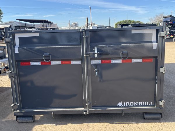 14x83 Ironbull Rolloff Dump Bin, 48" Sides