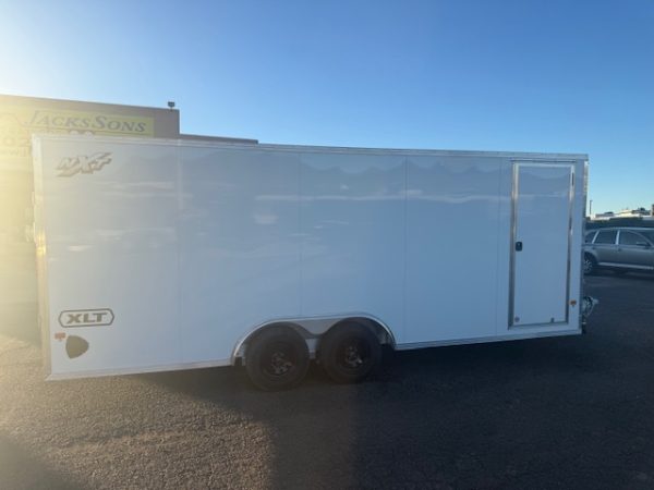 20x8.5 All Aluminum XLT-P Car Hauler, 7K GVWR, Ramp Door