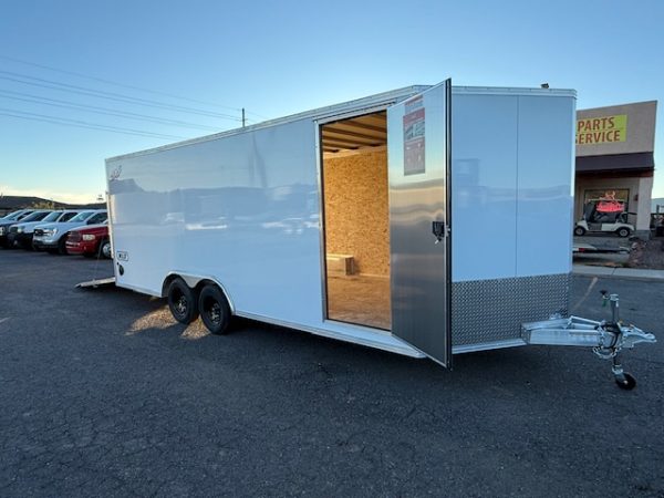 20x8.5 All Aluminum XLT-P Car Hauler, 7K GVWR, Ramp Door