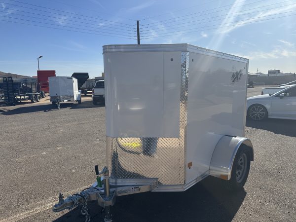 6x4 All Aluminum, NXT Enclosed, 2K GVWR, Swing Door